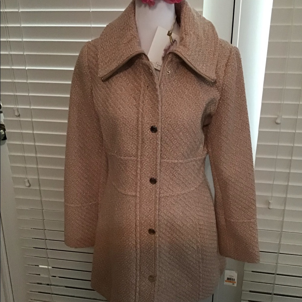 New Jessica Simpson Soft Pink coat.